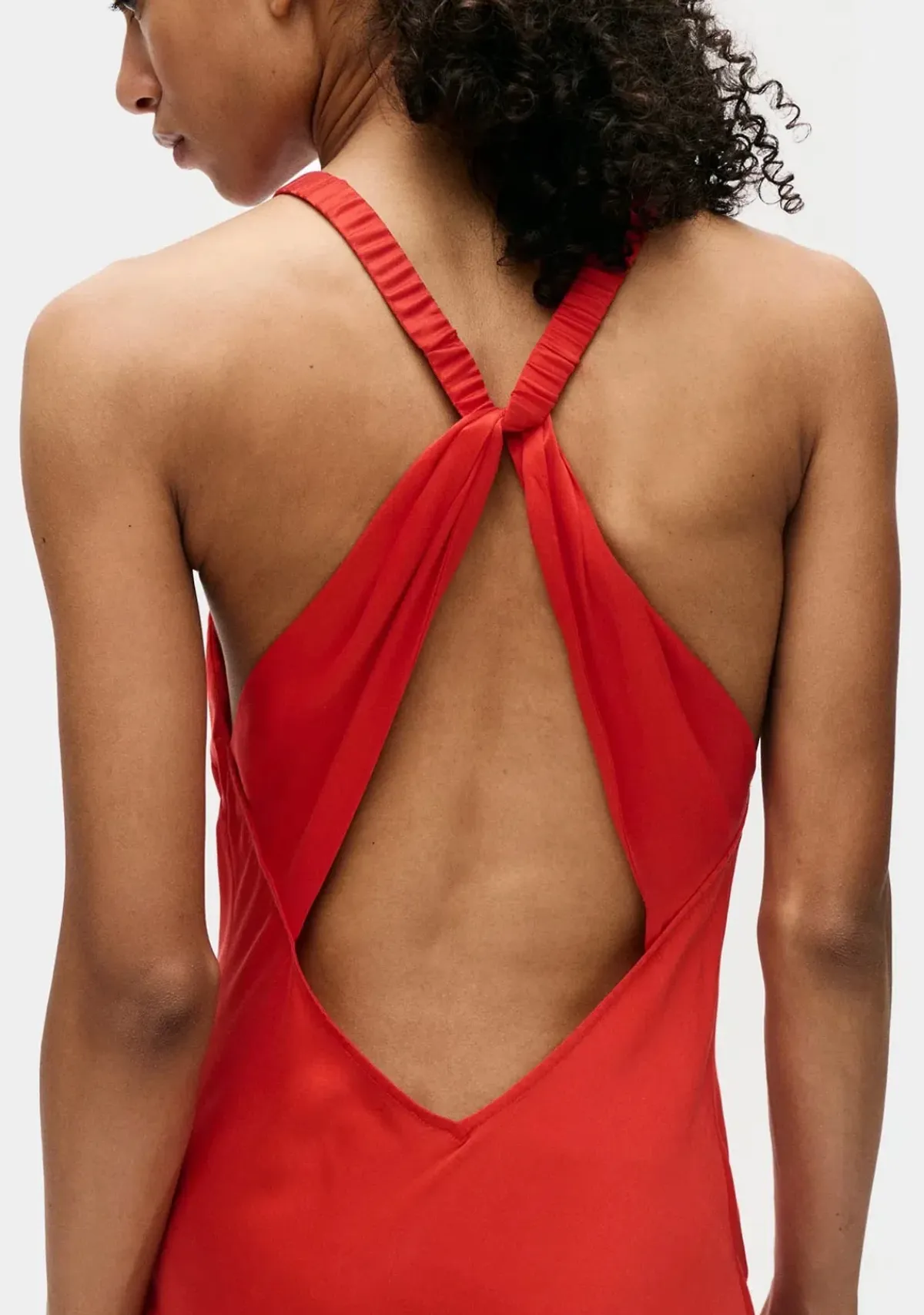 Silk Laundry HIGH LOW DRESS - Geranium - Size 8/S - Image 3