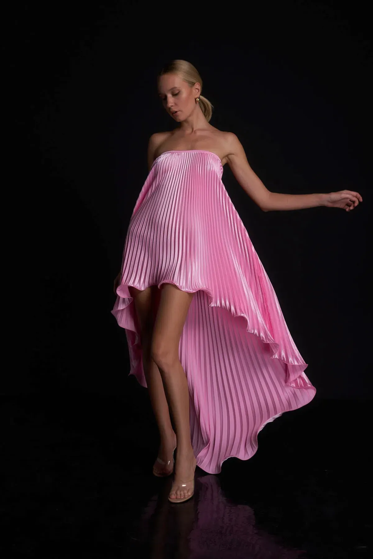 L'Idée Feminite Dress in Valentine Size 14 - Image 1