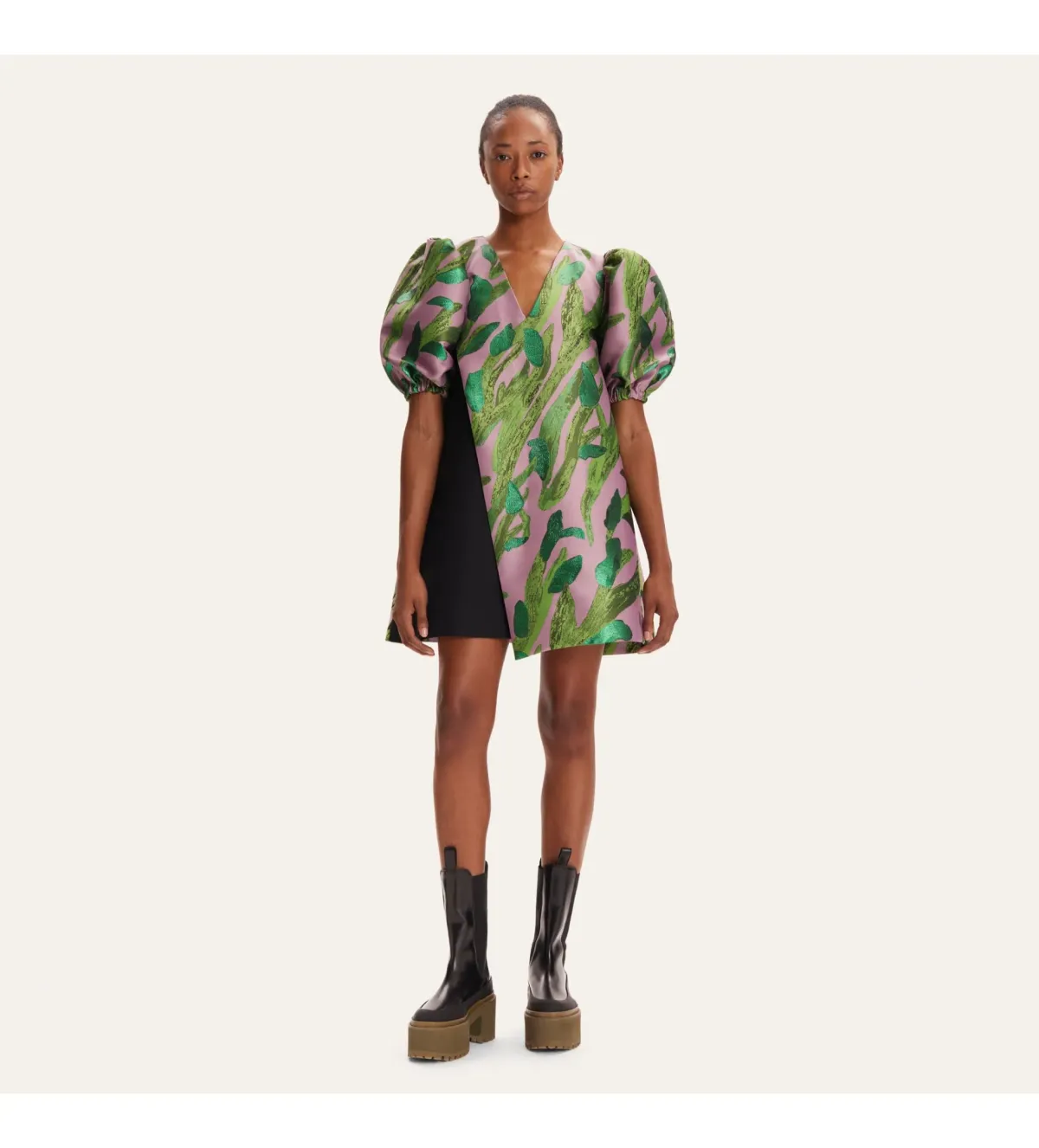 Stine Goya Brethel Jacquard Dress Size 6 - Image 1