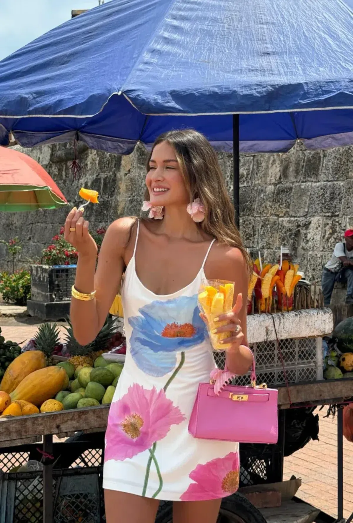 With Harper Lu low back mini dress - Image 1