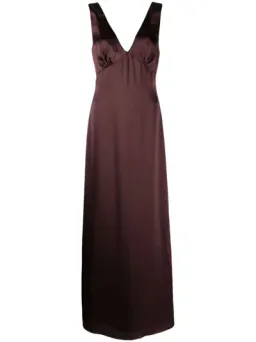 Anna Quan Isabelle Dress Brown Size 10  for rent on The Volte - image 3