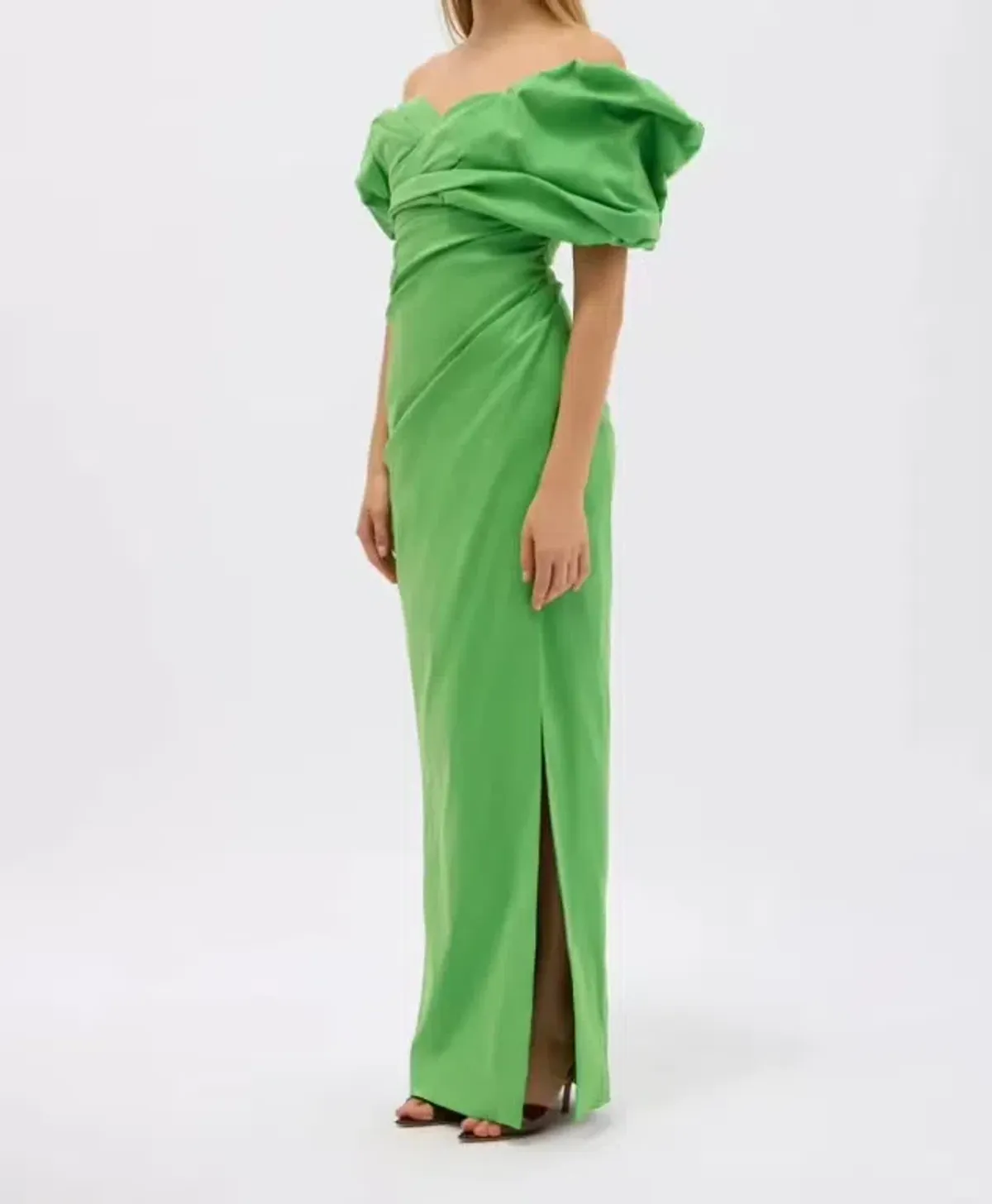 Rachel Gilbert Gia Gown Green Size 5 AU 16 - Image 2