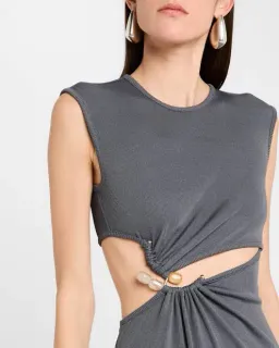 Christopher Esber Concave Stone Tank Dress Size AU 8 for rent on The Volte - image 2