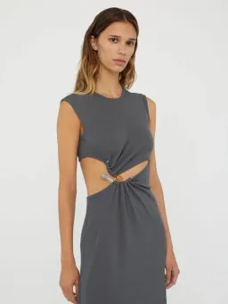 Christopher Esber Concave Stone Tank Dress Size AU 8 for rent on The Volte - image 4