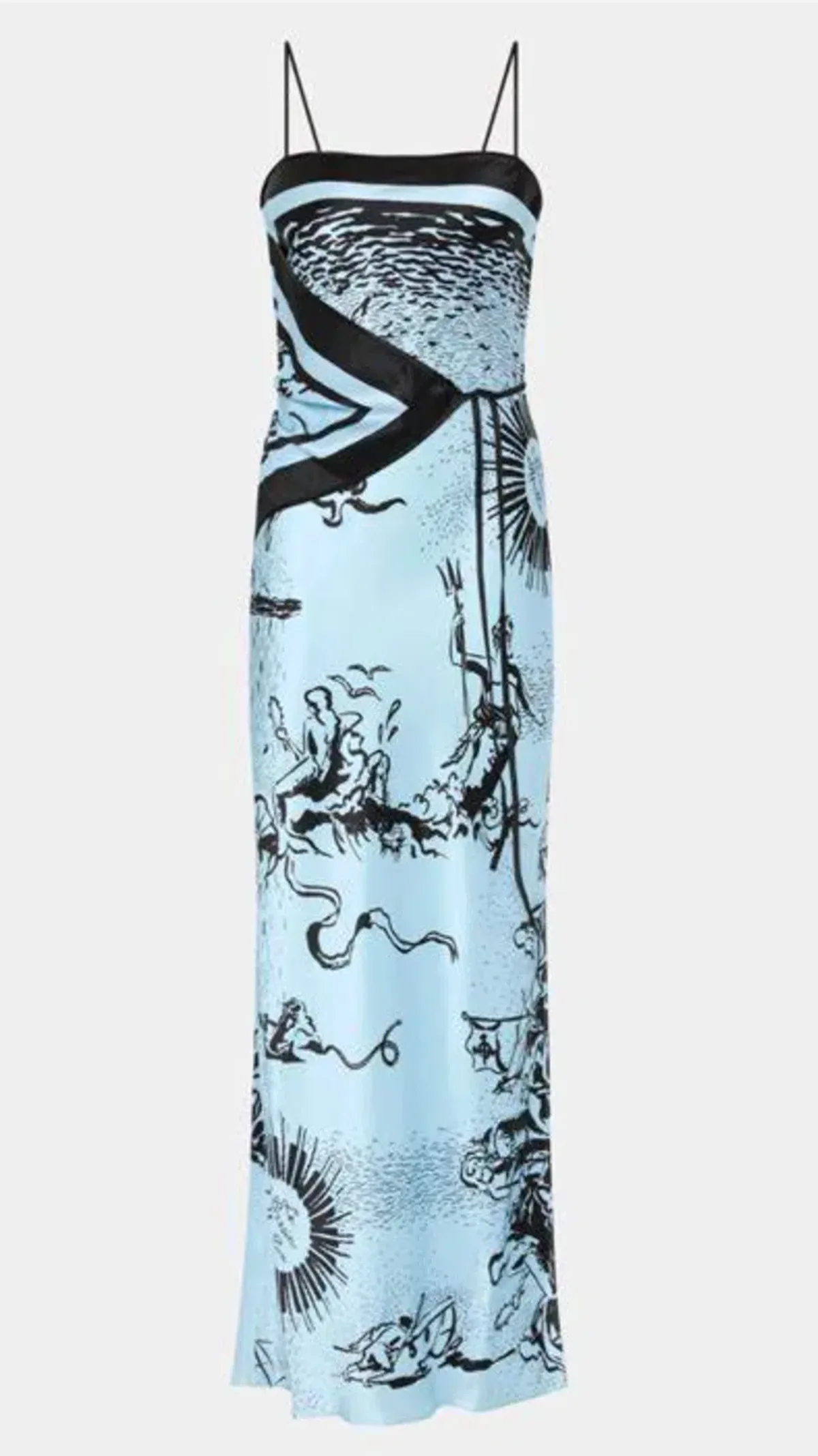Sir The Label Dreamwood Scarf Maxi Dress Print Size 1 / AU 8 - Image 2