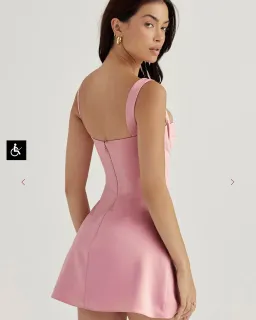 House of CB Kara Mini Dress Pink Quartz AU 12-14 for rent on The Volte - image 2