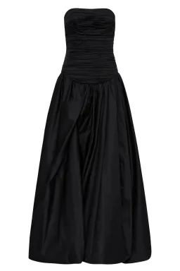 AJE Violette Bubble Hem Maxi Dress in Black Size 8 for rent on The Volte - image 4
