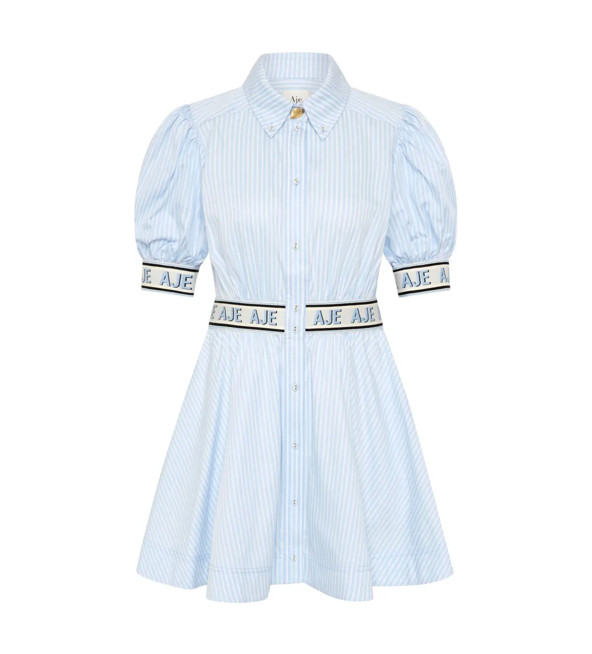 Aje Harling Logo Mini Dress AU 8 - Image 5