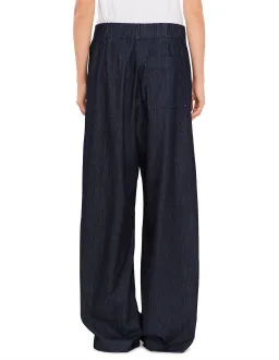 Dries Van Noten Pila Wide Leg Denim Pants Indigo Size L/ AU 12 for rent on The Volte - image 3