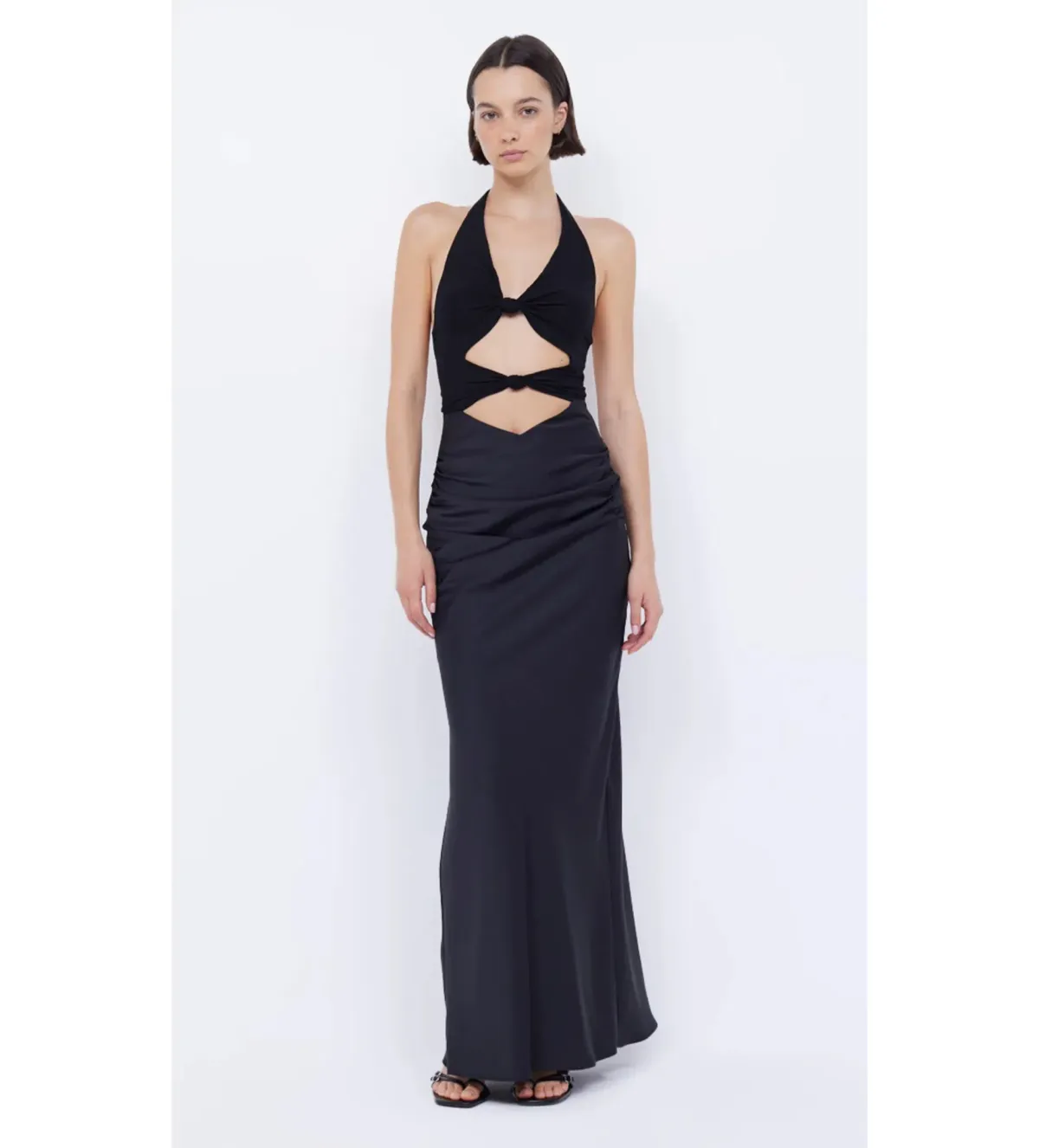 Bec & Bridge Solare Halter Maxi Dress- Black- Size 6 - Image 4