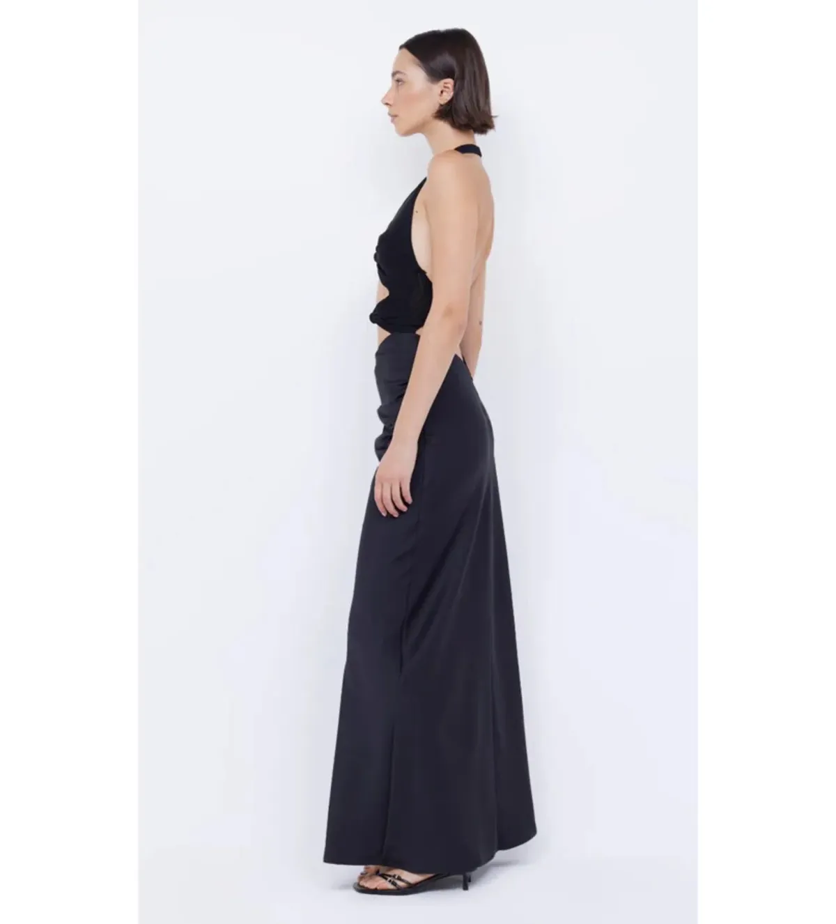 Bec & Bridge Solare Halter Maxi Dress- Black- Size 8 - Image 4