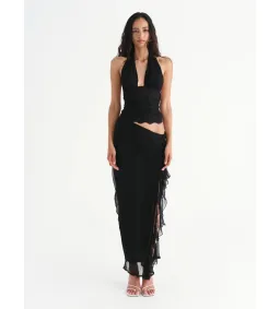 Benni Penelope Maxi Dress- Black- Size 12 for rent on The Volte - image 2