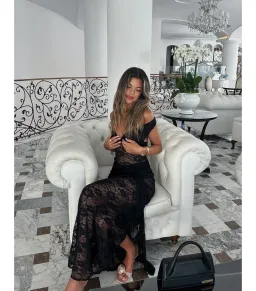 Natalie Rolt Aubrey Dress- Black- Size 2 / AU 10  for rent on The Volte - image 3