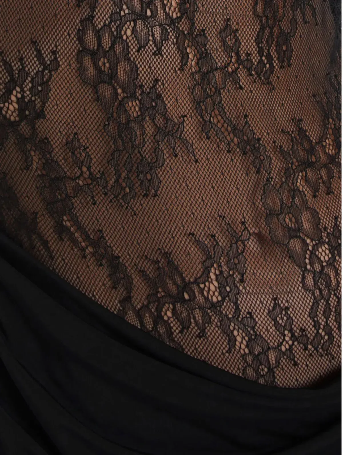 Benni Yana Lace Mini Dress- Black- Size 12 - Image 4