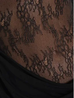 Benni Yana Lace Mini Dress- Black- Size 12 for rent on The Volte - image 4