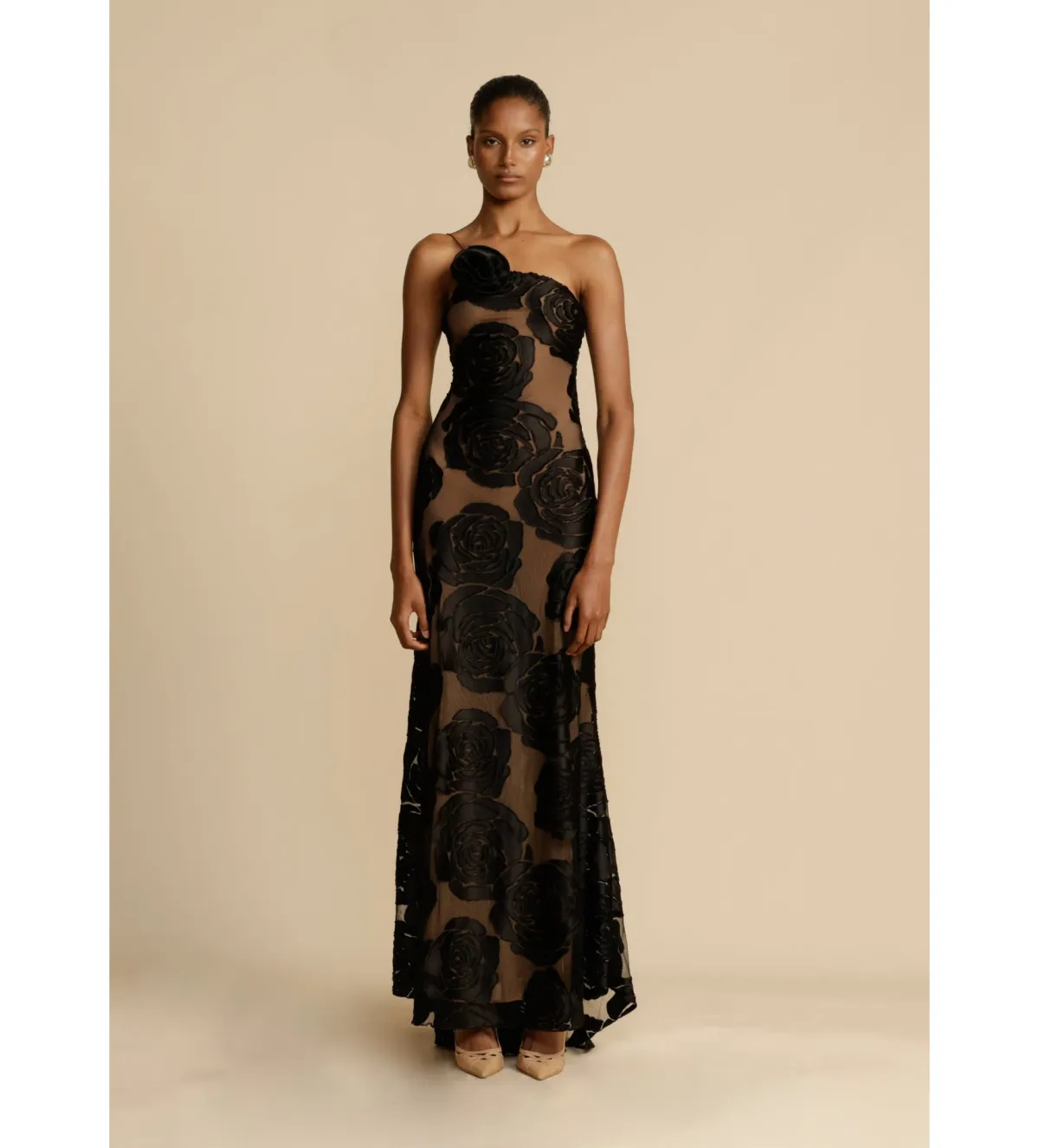 Arcina Ori Marcella Dress- Black- Size S / AU 8 - Image 4