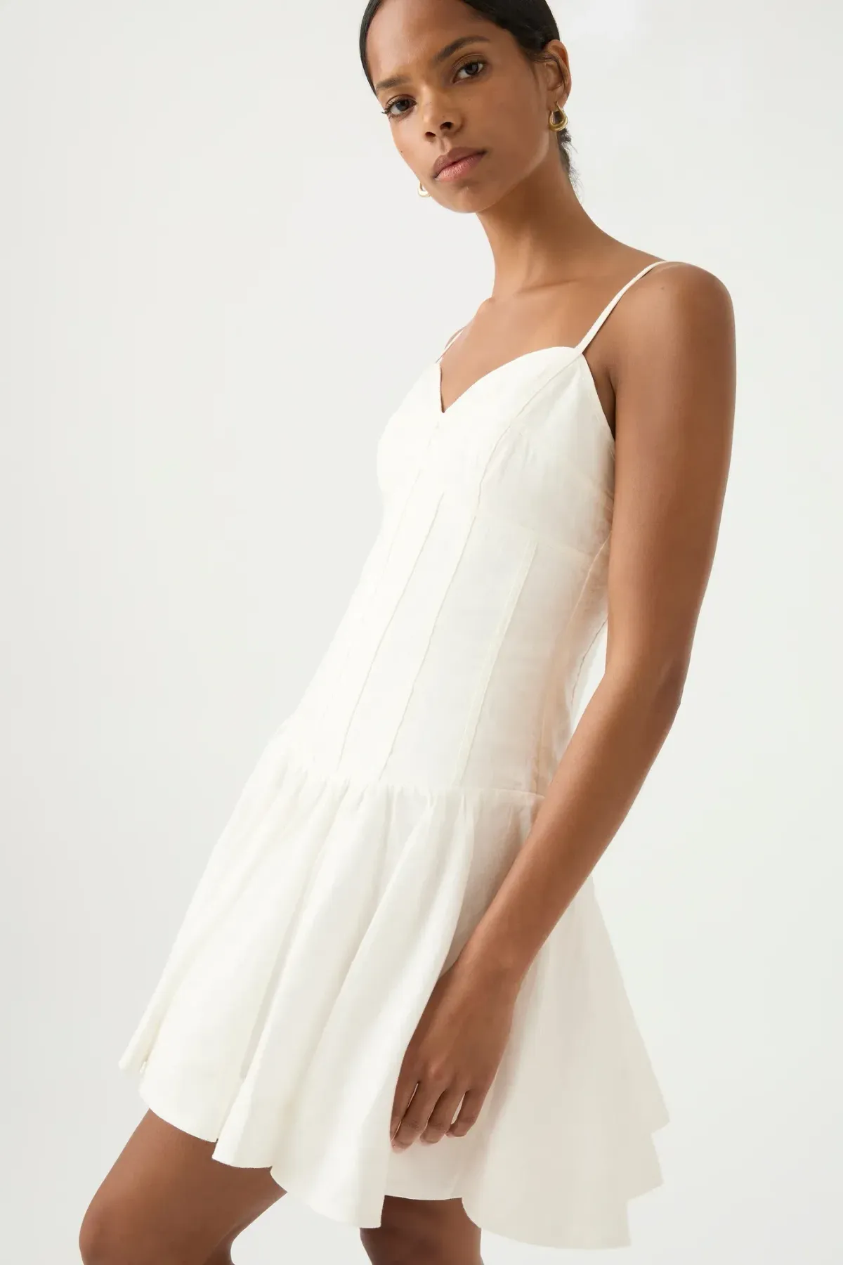 Aje Anastasia Panelled Mini Dress Size 10 - Image 1