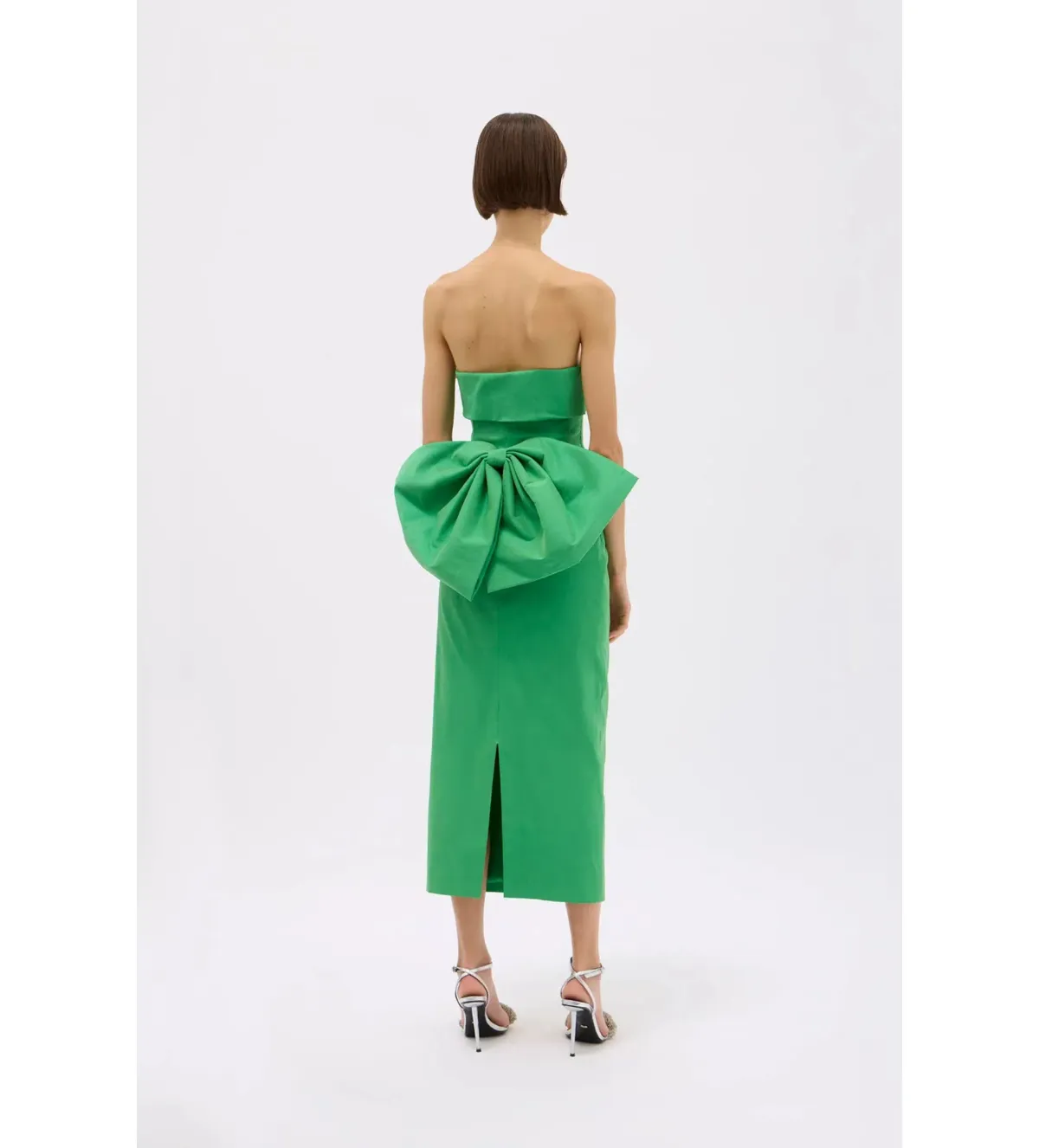 Rachel Gilbert Birdie Dress Midi Green Size AU 12 - Image 4