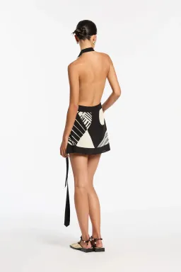 Sir the Label Realisme Wrap Halter Mini Dress- Size 3/ AU 12 for rent on The Volte - image 3