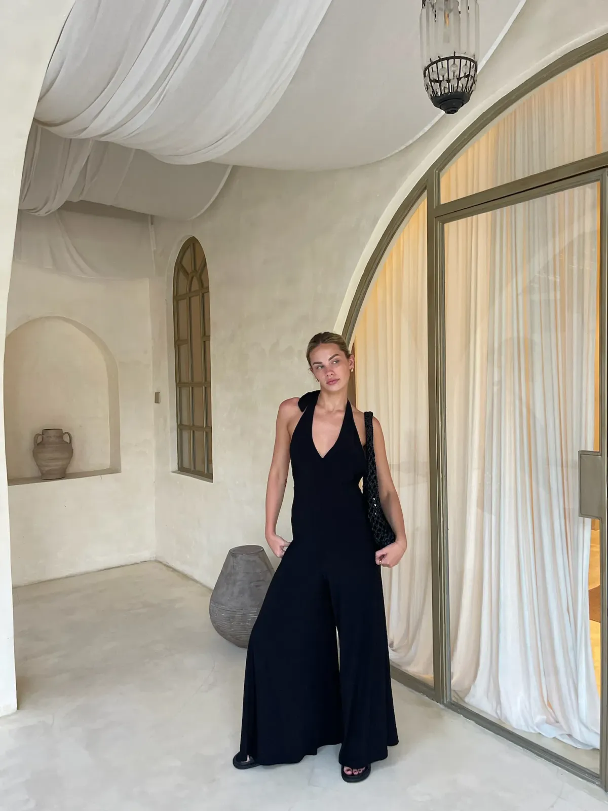 One Mile Sammy Jumpsuit- Black- Size XS / AU 6 - Image 4