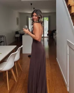 One Mile Sammy Jumpsuit- Brown- Size S / AU 8 for rent on The Volte - image 2