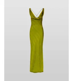 Rat & Boa Navarra Floor Length Dress Green Size 6 for rent on The Volte - image 3