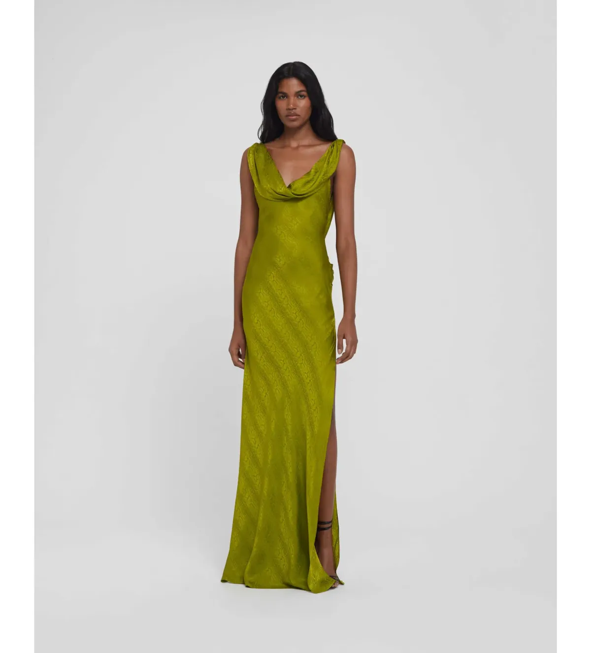 Rat & Boa Navarra Floor Length Dress Green Size 6 - Image 1