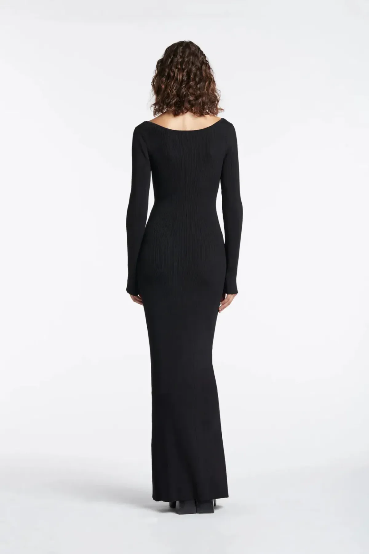 Sir the Label Petit Palace Maxi Dress in Black Size 0 / AU 6 - Image 3