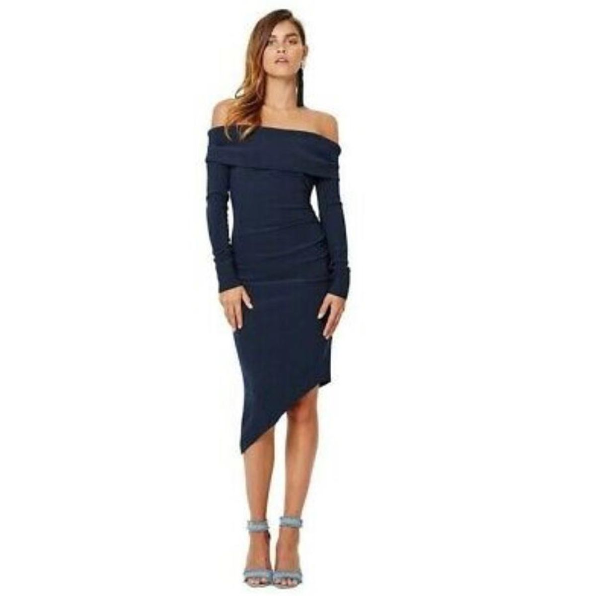 Bec and Bridge Florence Midi Navy Size 8 - Image 2