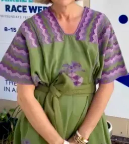 Pippa Holt No.692 Midi Kaftan Multi One Size for rent on The Volte - image 5