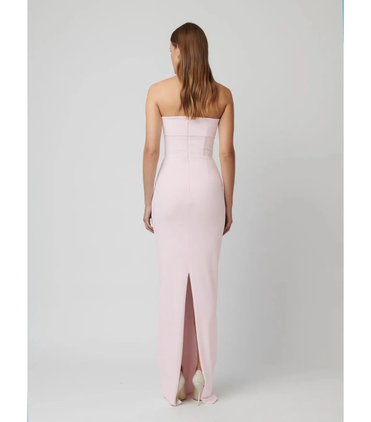 Effie Kats Monroe Gown Ice Pink Size L / AU 12 - Image 3