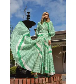 Mackenzie Mode Mackenzie Maxi Dress Green Size 8 for rent on The Volte - image 1