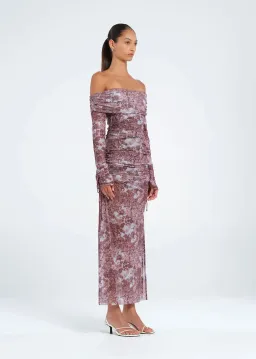 Benni Blaire Midi Dress Antique Fleur Size AU 8 for rent on The Volte - image 3