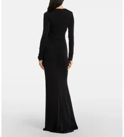 Rebecca Vallance Domenica Cutout Gown in Black Size 8 for rent on The Volte - image 2