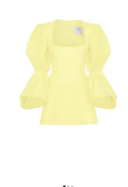 Van Der Kooij Neve Volume Mini Dress Size 10  for rent on The Volte - image 2