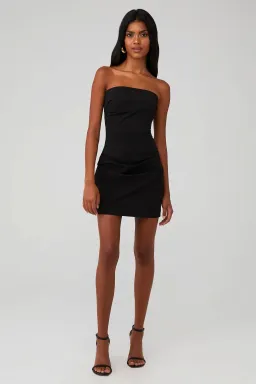 Bec & Bridge Zelie Strapless Mini Dress Black Size AU 8 for rent on The Volte - image 1