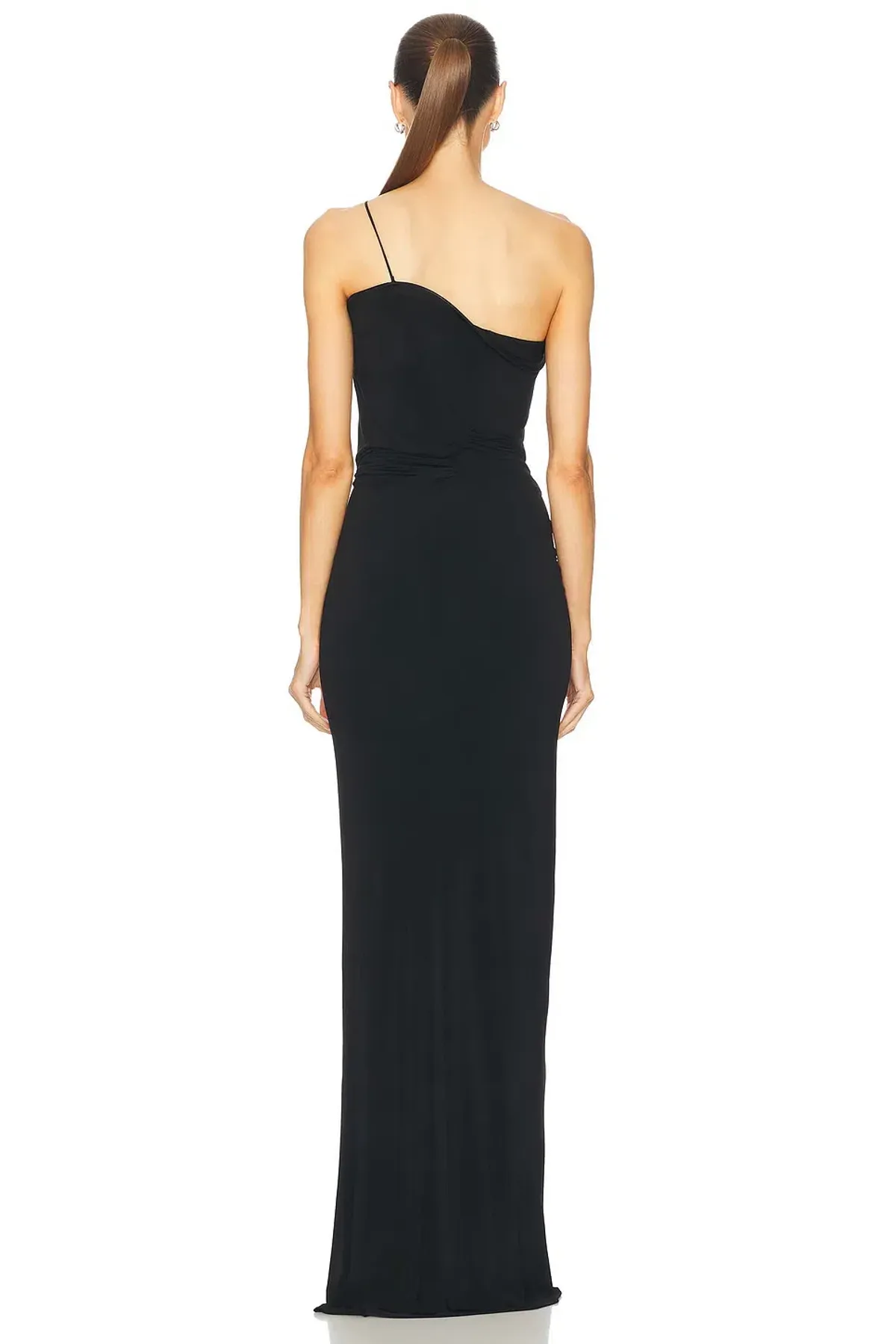 Christopher Esber Wave Coil Maxi Dress Black Size 8 - Image 10