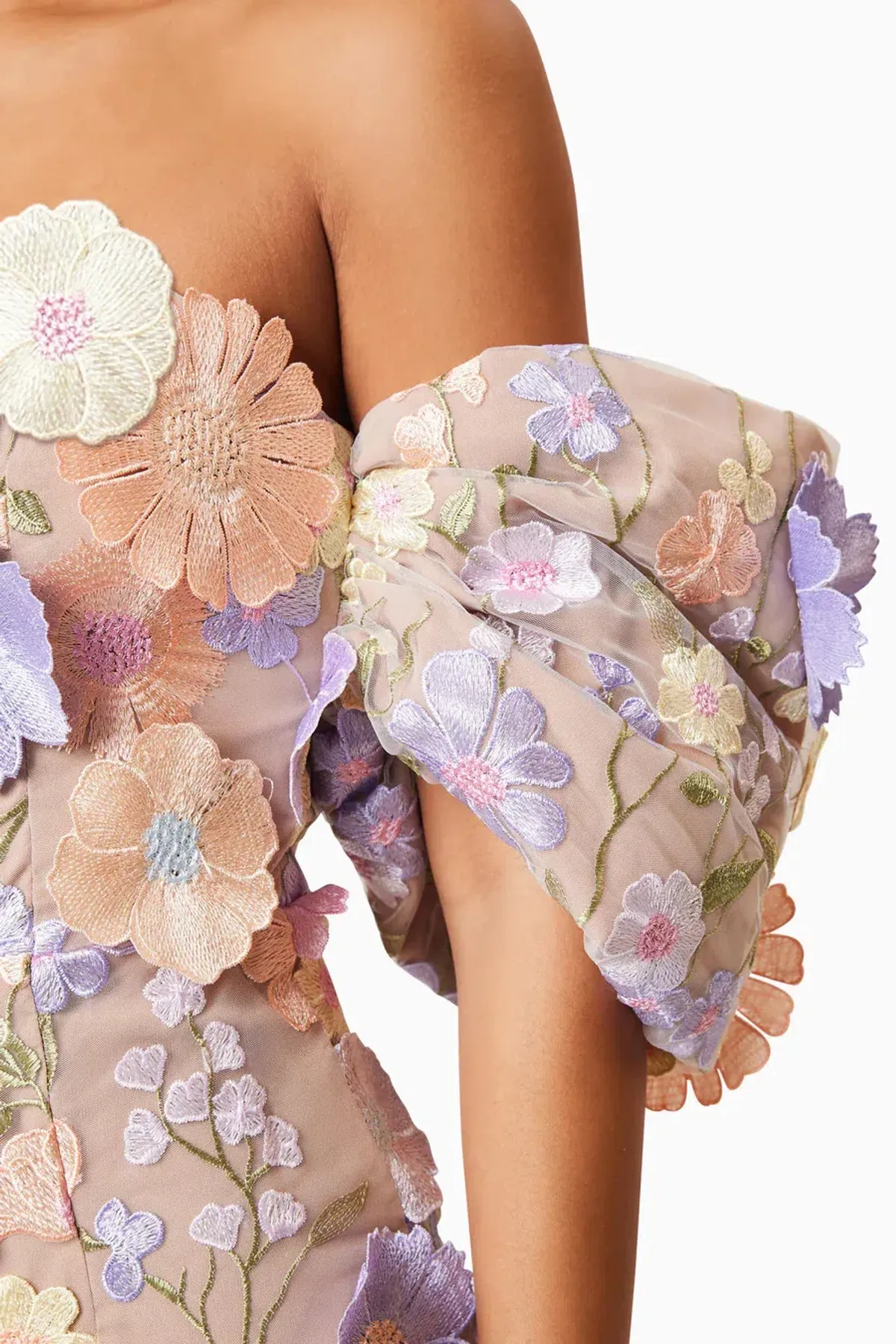 Elliat Perry Embellished Mini Dress in Purple Size L / AU 12 - Image 8