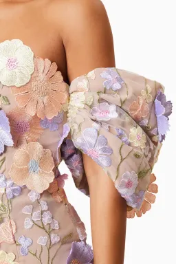 Elliat Perry Embellished Mini Dress in Purple Size L / AU 12 for rent on The Volte - image 8