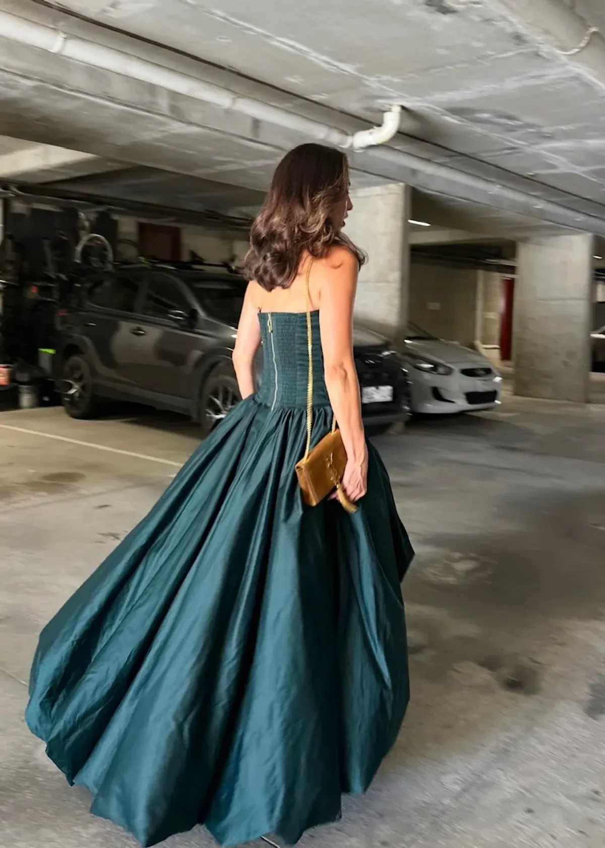 Aje Spatial Maxi Bonsai Green Size XXS/AU 4 - Image 4