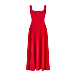 Odd Muse The Ultimate Muse Midi Dress Red Size AU 6 for rent on The Volte - image 4