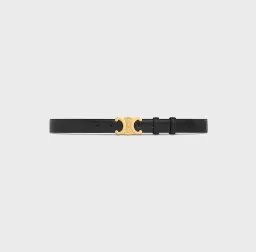 Celine Triomphe Belt Medium Black Size AU 10 for rent on The Volte - image 4