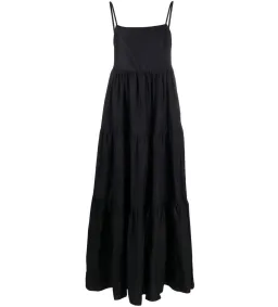 Matteau Tiered Low Back Sundress Black Size 2 / AU 8 for rent on The Volte - image 5