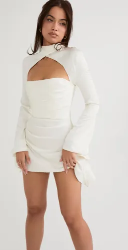 House of CB Toira White Size 6 for rent on The Volte - image 4