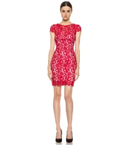 Nicholas Lace Dress Red Size 8 for rent on The Volte - image 1