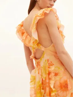 Kate Ford Cosmos Frill Gown Size 10 for rent on The Volte - image 2