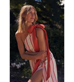 Aston Studio Mila Maxi Dress in Hana Stripe Size 12 for rent on The Volte - image 3