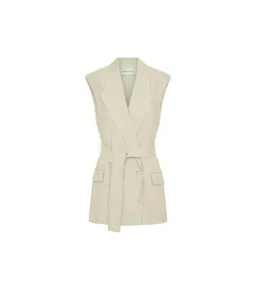 Camiilla and Marc Coen Vest Suit and Pants Sage Green Size 8 for rent on The Volte - image 4