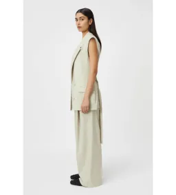 Camiilla and Marc Coen Vest Suit and Pants Sage Green Size 8 for rent on The Volte - image 2