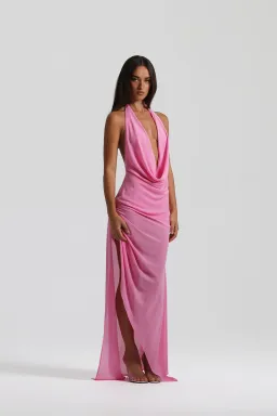 Natalie Rolt Anastasia Mini Dress Candy Pink Size 1 /AU 8 for rent on The Volte - image 3